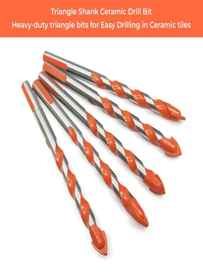 سيبتر مجموعة رؤوس مثقاب سيراميك من سيبتر، 10 قطع - 6 مم | رؤوس مثقاب متعددة المواد للبلاط، والخزف، والطوب، والخرسانة، والزجاج، والخشب، والبلاستيك | رأس كربيد متين لحفر دقيق - Image 3